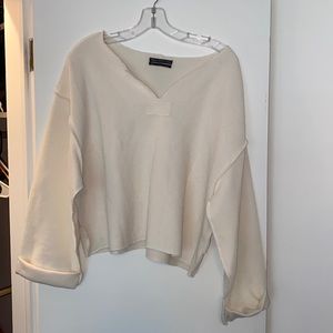 Urban Outfitters cropped v-neck sweater